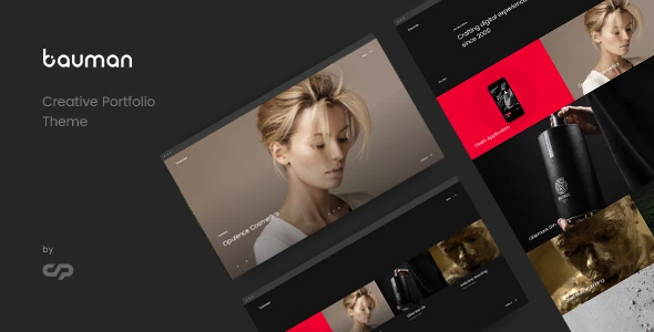 Bauman – Creative Portfolio WordPress Theme